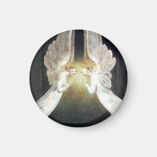 William Blake Christ im Sepulcher Magnet (Vorne)