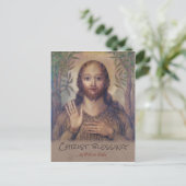 William Blake Christ segnen den Retter CC0071 Postkarte (Stehend Vorderseite)