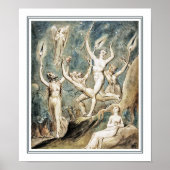 William Blake: Comus mit seinen Reisenden Poster (Vorne)