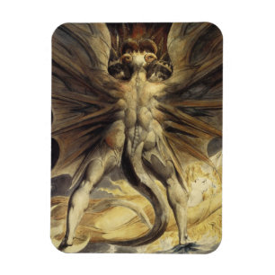 William Blake - Der Große Rote Drache und die Frau Magnet