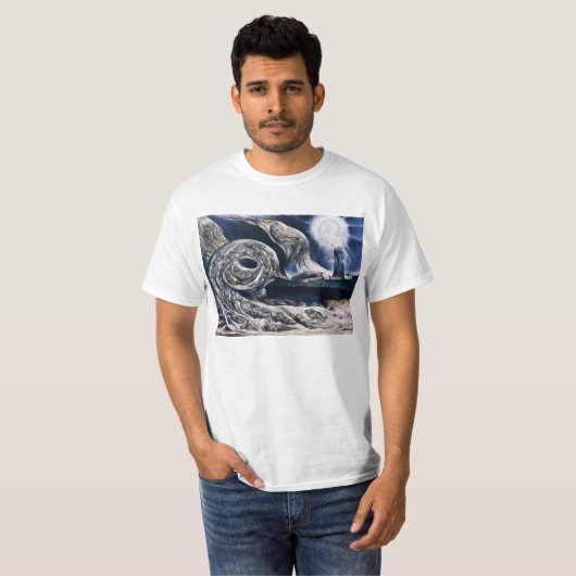 William Blake der Liebhaberwhirlwind-T - Shirt (Vorne ganz)