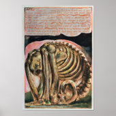 William Blake | Die Herstellung von Urizen in Mate Poster (Vorne)