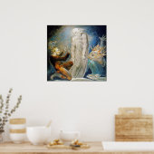 William Blake: Die Hexe von Endor Poster (Küche)