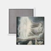 William Blake | Die Vision von Eliphaz, 1825 Magnet (Vorderseite/Rückseite)
