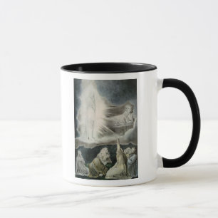 William Blake   die Vision von Eliphaz, 1825 Tasse