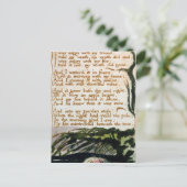 William Blake | Ein Giftbaum Postkarte (Stehend Vorderseite)