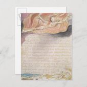 William Blake | "Ein neuer Himmel beginnt" Postkarte (Vorne/Hinten)