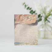 William Blake | "Ein neuer Himmel beginnt" Postkarte (Stehend Vorderseite)