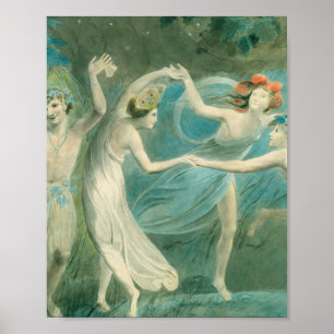 William Blake Ein Sommernachtstraum Poster