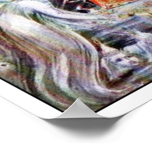 William Blake: Elders Casting ihre Kronen.... Poster (Ecke)