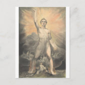 William Blake - Engel der Offenbarung Postkarte (Vorderseite)