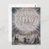 William Blake - Engel im Schäfer Postkarte (Vorne/Hinten)