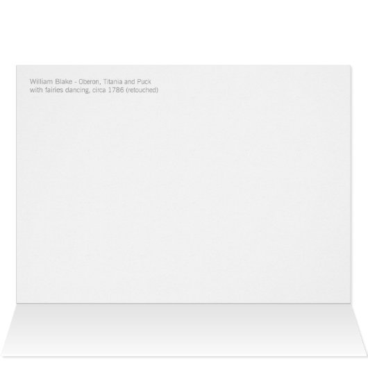 William Blake Fairies tanzen CC0765 (Innenansicht Horizontal (Oben))