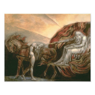William Blake "Gott, der beurteilt Adam " Fotodruck