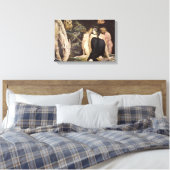 William Blake Hecate Canvas Print Leinwanddruck (Insitu (Schlafzimmer))