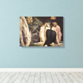 William Blake Hecate Canvas Print Leinwanddruck (Insitu (Holzboden))