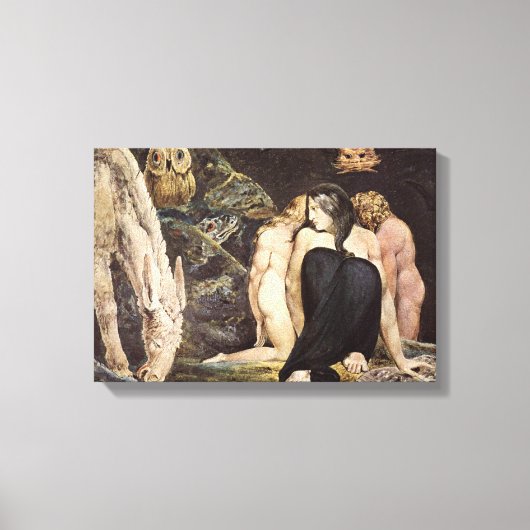 William Blake Hecate Canvas Print Leinwanddruck (Vorderseite)