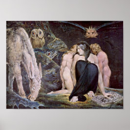 William Blake - Hecate; Die Nacht von Enitharmons Poster