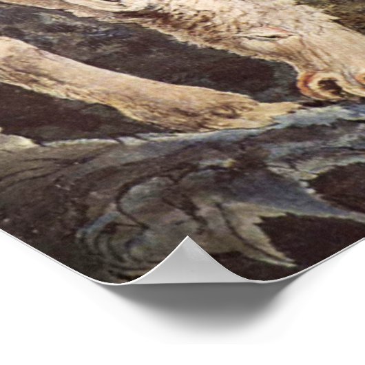 William Blake Hecate Poster (Ecke)