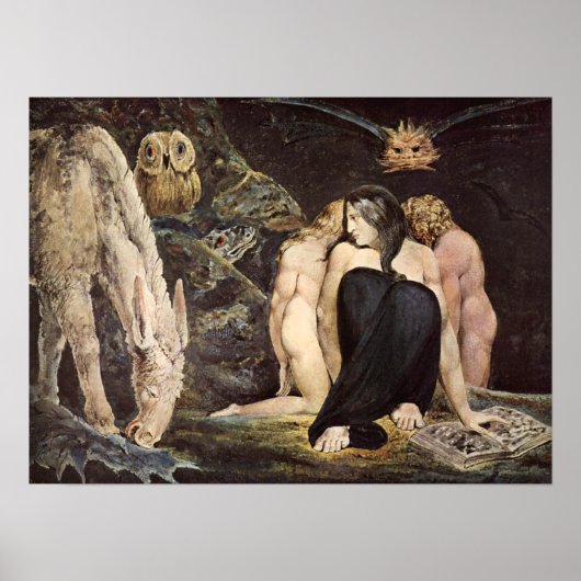 William Blake Hecate Poster (Vorne)