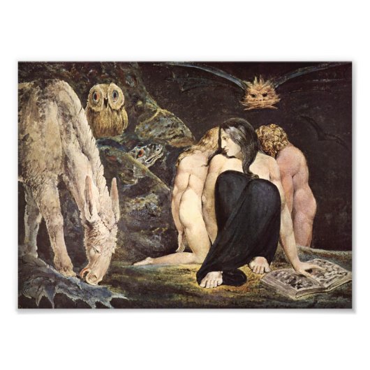 William Blake Hecate Print Fotodruck (Vorne)
