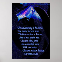 William Blake "Ich muss nach meinem" Zitatposter Poster