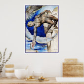 William Blake Illustration: Dantes göttliche Komöd Poster (Küche)