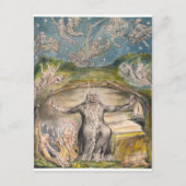 William Blake: Illustration zu Milton`s L`Allegro Postkarte (Vorderseite)