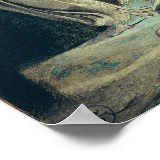 William Blake Jacobs Ladder Poster (Ecke)