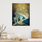 William Blake Jacobs Ladder Poster (Küche)
