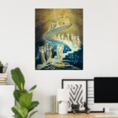 William Blake Jacobs Ladder Poster (Heimbüro)