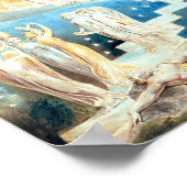 William Blake Jacobs Ladder Poster (Ecke)