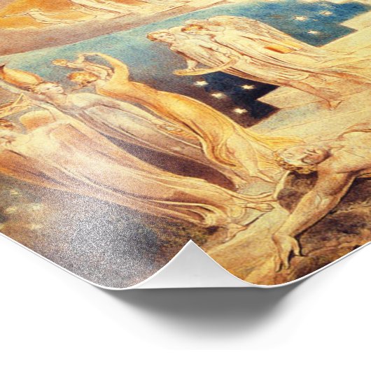 William Blake Jacob's Ladder Print Fotodruck (Ecke)