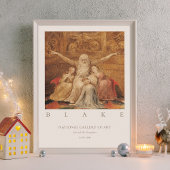 William Blake Job und seine Töchter Art Poster