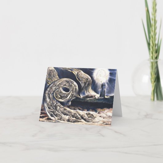 William Blake Lovers' Whirlwind illustriert Hell Karte (Vorderseite)