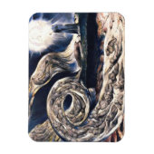William Blake Lovers' Whirlwind illustriert Hell Magnet (Vertikal)