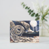 William Blake Lovers' Whirlwind illustriert Hell Postkarte (Stehend Vorderseite)