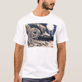 William Blake Lovers Whirlwind illustriert Hell T-Shirt (Vorderseite)