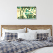 William Blake Midsommer Night's Dream Canvas Print Leinwanddruck (Insitu (Schlafzimmer))