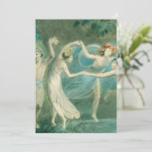 William Blake Midsommer Night's Dream Einladung (Stehend Vorderseite)