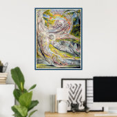 William Blake: Miltons geheimnisvoller Traum Poster (Heimbüro)