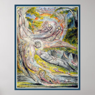 William Blake: Miltons mysteriöser Traum Poster