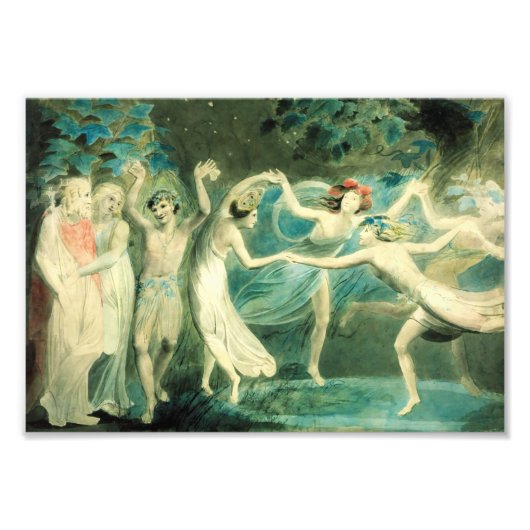 William Blake Mitsommer-Nacht-Traum Print Fotodruck (Vorne)