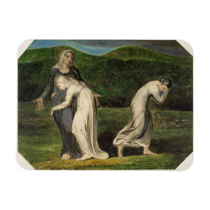 William Blake Naomi, der Ruth und Orpah zu Magnet