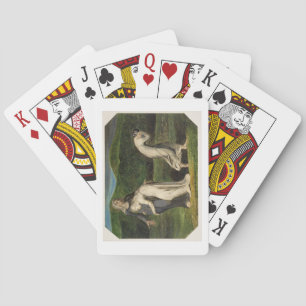 William Blake Naomi verärgert Ruth und Orpah zu Spielkarten
