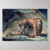 William Blake Nebuchadnezzar Poster (Vorne)