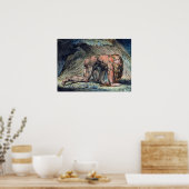 William Blake Nebuchadnezzar Poster (Küche)