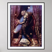 William Blake Poster: Geist einer Flea Poster (Vorne)