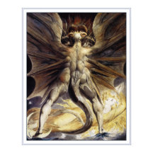 William Blake Poster Print: Great Red Dragon