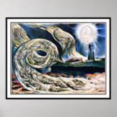 William Blake Poster Print: "Whirlwind der Liebe" (Vorne)